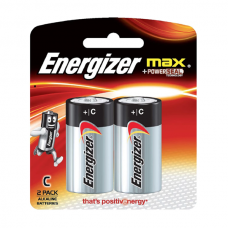 ENERGIZER E93 BP2 Alkaline Battery MAX, Size:C (2pcs/card) E93Bp2